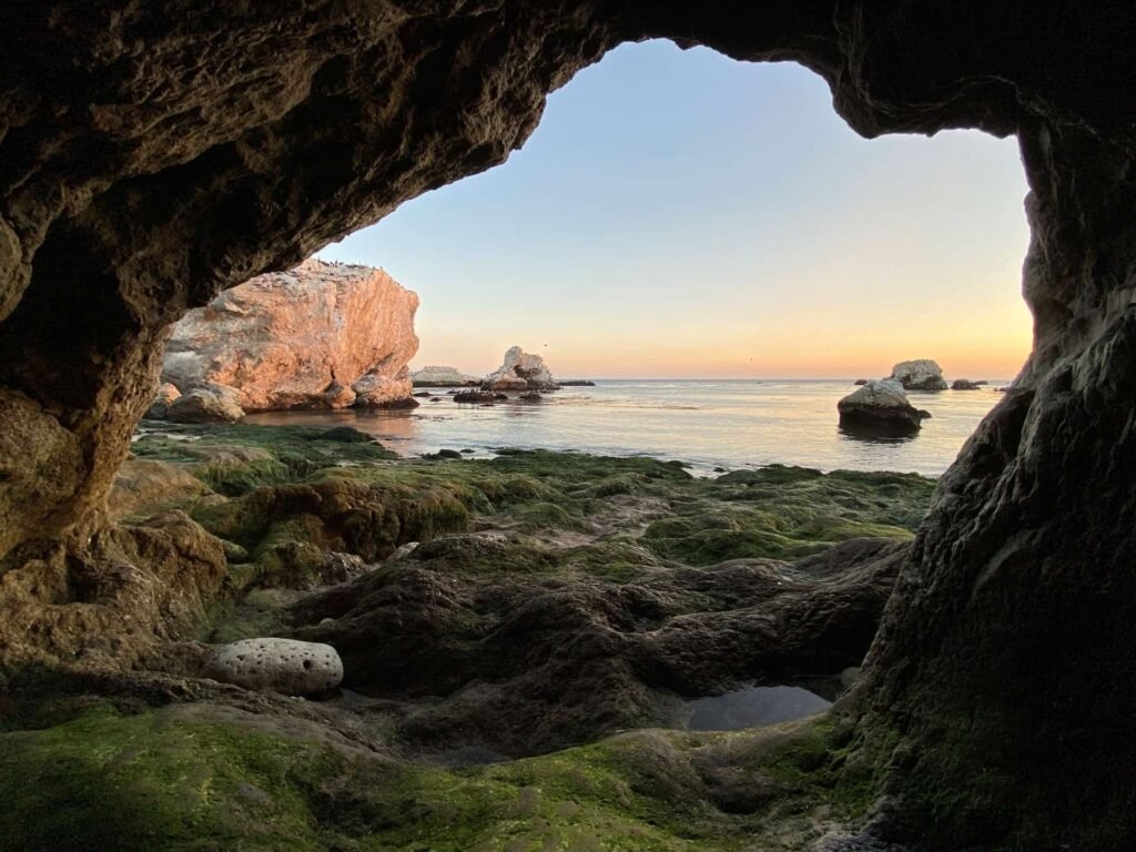 Pismo Beach sea caves