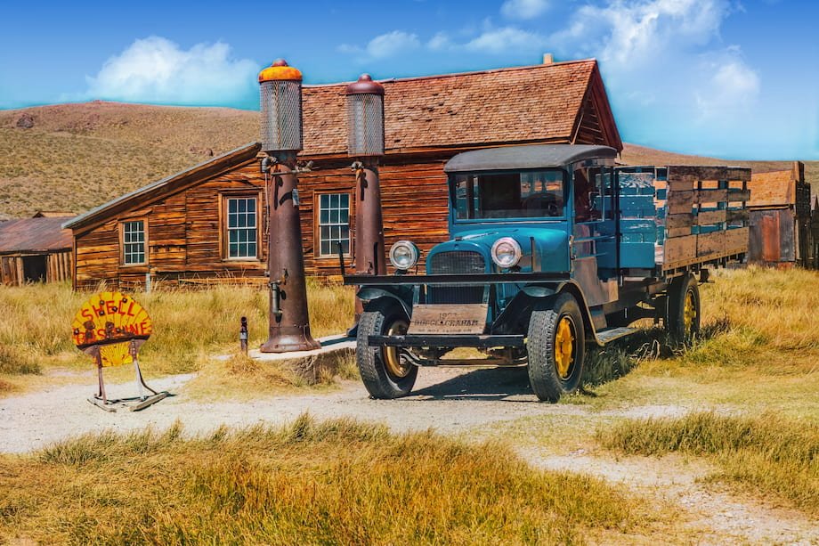 ghost town of Bodie State Historic Park