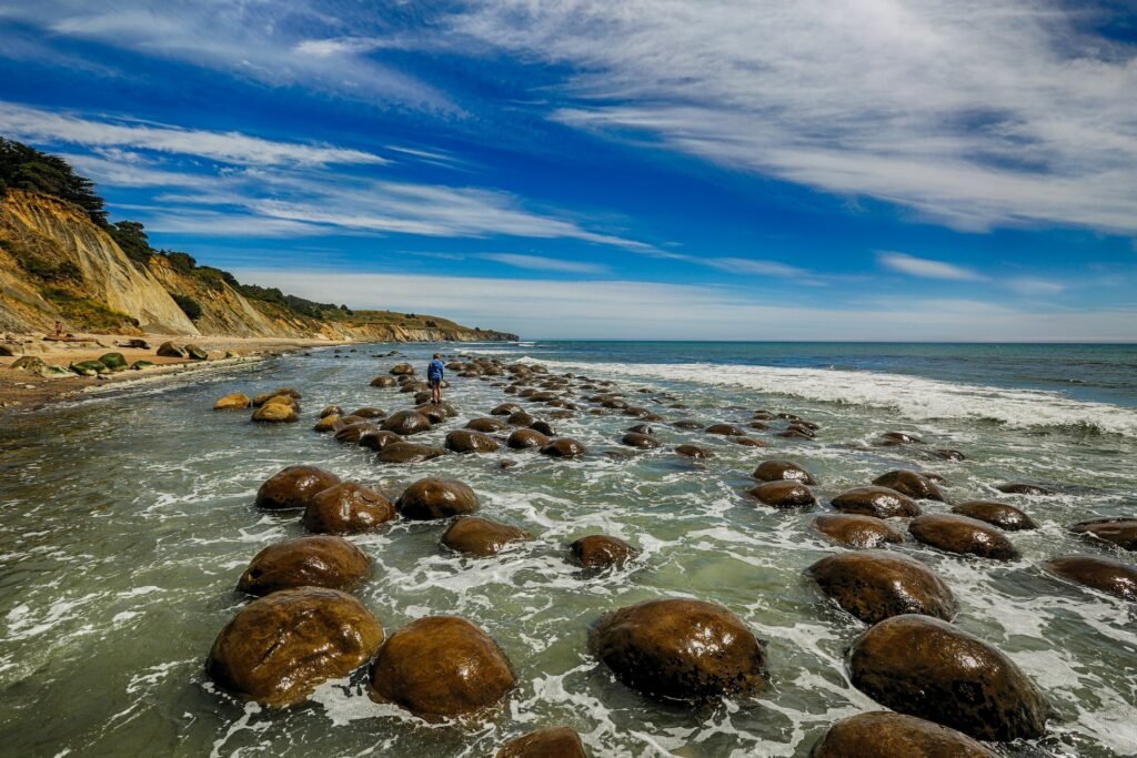 Bowling Ball Beach in Mendocino