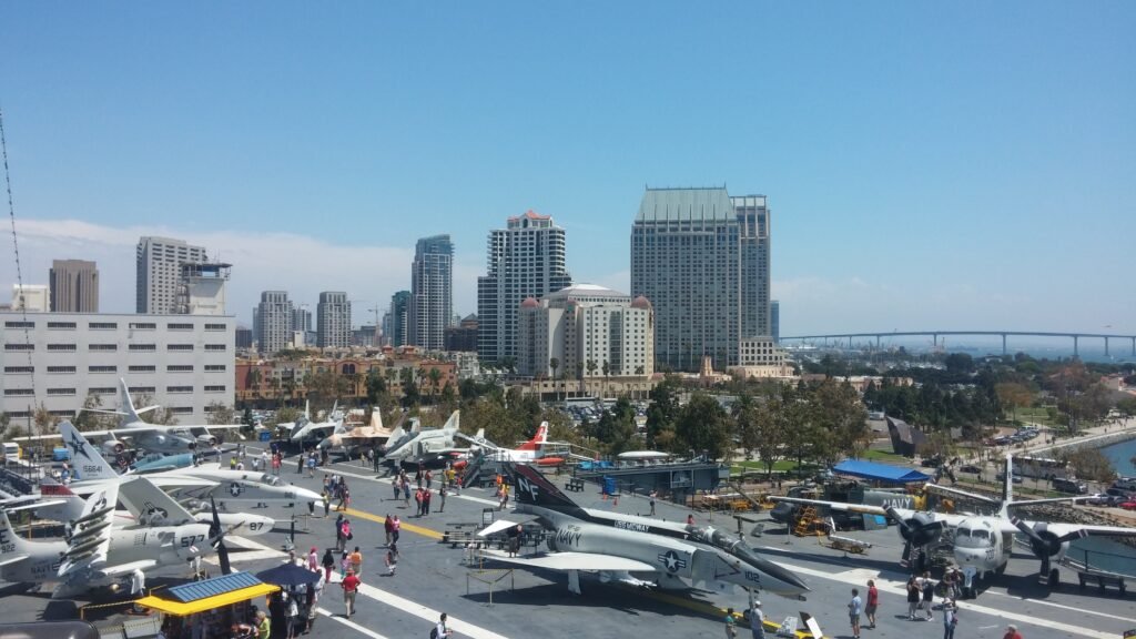 Naval Aircraft Carrier USS Midway Museum