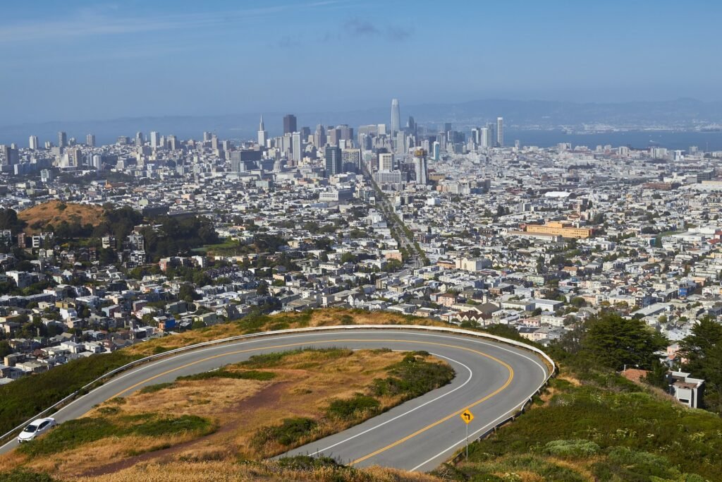 Bird's-eye View of SF From Twin Peaks