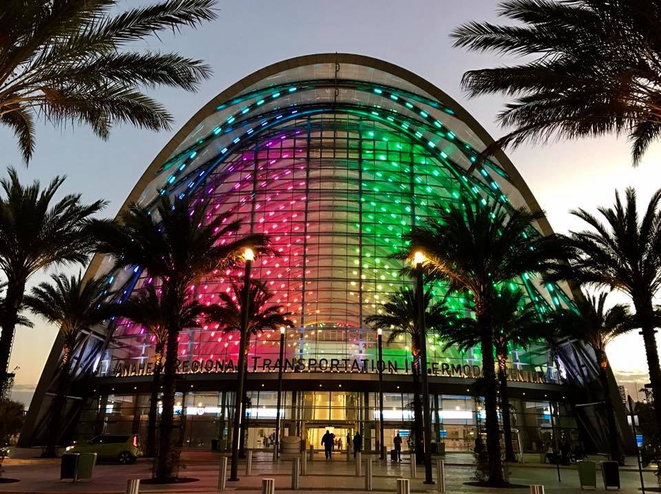 the Anaheim Regional Transportation Intermodal Center