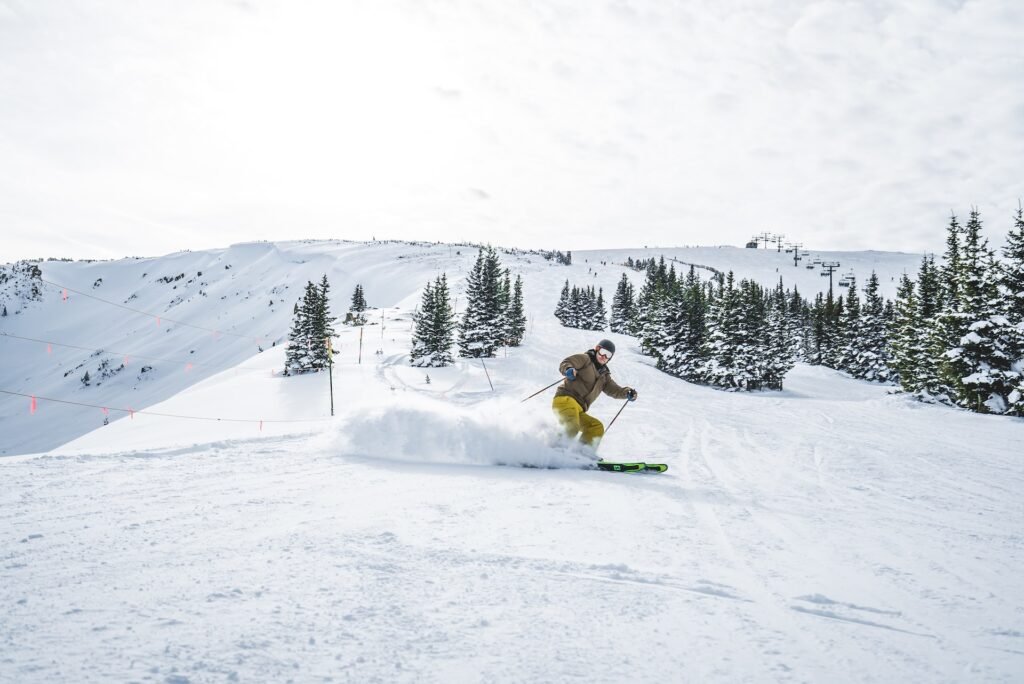 Snowboarding at Truckee