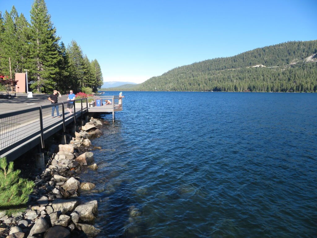 Donner Lake in Truckee, California