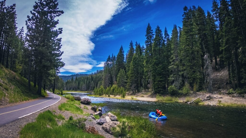 Scenic Drive Along the Truckee River