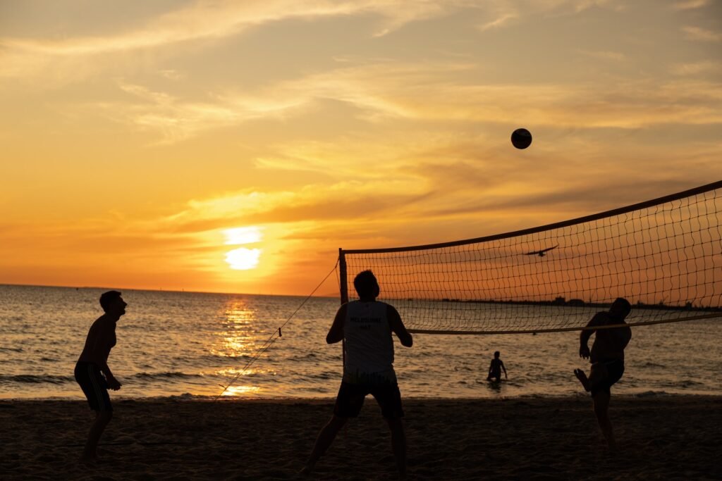 Volleyball at Pacific Beach