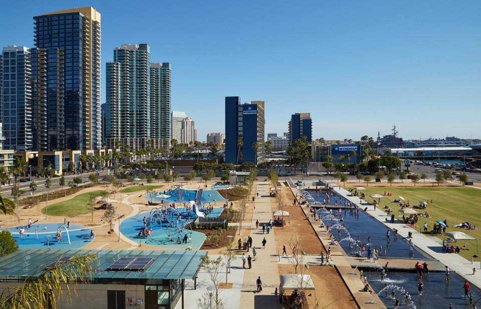 Waterfront Park, San Diego Port